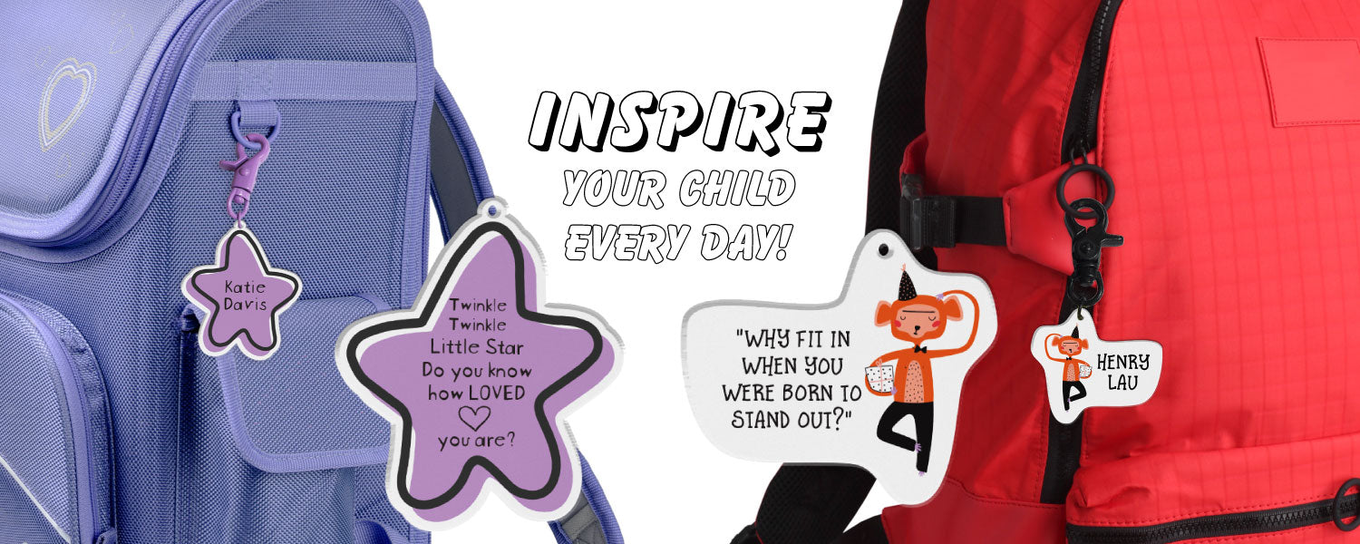 Inspiring Quote Bag Tags