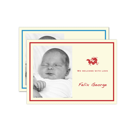 Year of the Dragon Baby | Birth Announcements by Blank Sheet