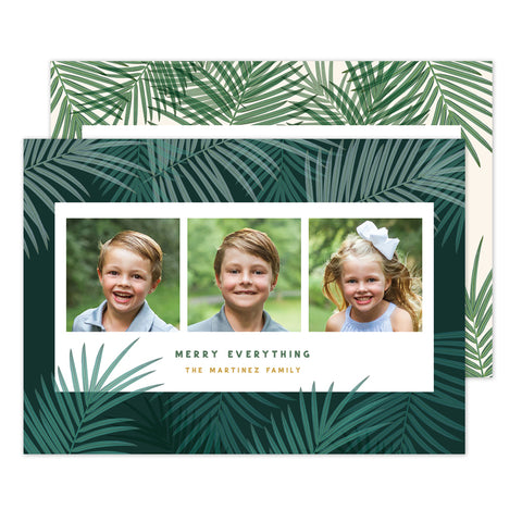 Subtropical Wishes | Holiday Cards and Christmas Cards by Blank Sheet