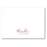 Hong Kong Skyline | Moving Announcements | Blank Sheet