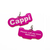 Arial Bold Font - Typography Pet ID Tag