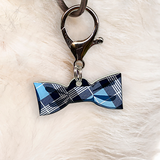 Tartan Bowtie Pet ID Tag