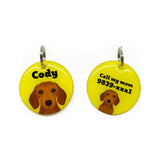 Dachshund | Best In Breed Bashtags | Personalized Dog Tags by Blank Sheet