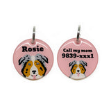 Australian Sherpard | Best in Breed Bashtags | Personalized Dog Tags by Blank Sheet