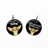 Tan Chihuahua | Best in Breed Bashtags | Personalized Dog Tags by Blank Sheet