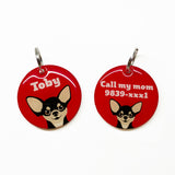Black Chihuahua | Best in Breed Bashtags | Personalized Dog Tags by Blank Sheet
