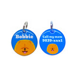 Chow Chow | Best in Breed Bashtags | Personalized Dog Tags by Blank Sheet