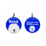 Old English Sheepdog | Best In Breed Bashtags | Personalized Dog Tags by Blank Sheet