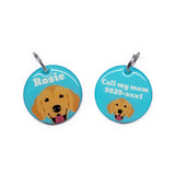 Golden Retriever | Best In Breed Bashtags | Personalized Dog Tags by Blank Sheet