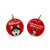 Siberian Husky | Best In Breed Bashtags | Personalized Dog Tags by Blank Sheet