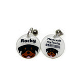 Rottweiler | Best In Breed Bashtags | Personalized Dog Tags by Blank Sheet