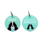 Springer Spaniel | Best In Breed Bashtags | Personalized Dog Tags by Blank Sheet