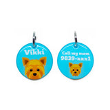 Yorkshire Terrier | Best In Breed Bashtags | Personalized Dog Tags by Blank Sheet
