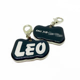 Goofy Type - Typography Pet ID Tag