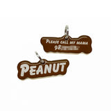 Goofy Type - Typography Pet ID Tag