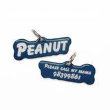 Goofy Type - Typography Pet ID Tag