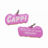 Goofy Type - Typography Pet ID Tag
