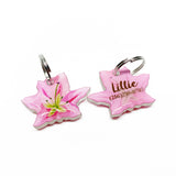 Lily - Blooms & Blossoms Pet ID Tag