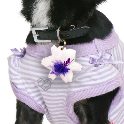 Lily - Blooms & Blossoms Pet ID Tag