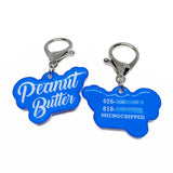 Love Script - Typography Pet ID Tag