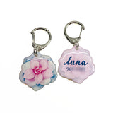 Powder Puff - Blooms & Blossoms Pet ID Tag