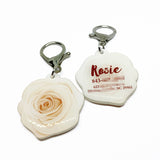 Rose - Blooms & Blossoms Pet ID Tag