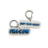 Superhero Comic Pet ID Tag