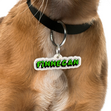 Superhero Comic Pet ID Tag