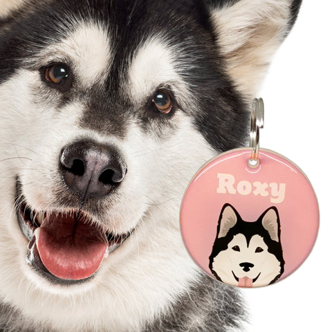 Alaskan Malamute | Best in Breed Bashtags | Personalized Dog Tags by Blank Sheet