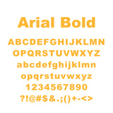 Arial Bold Font - Typography Pet ID Tag