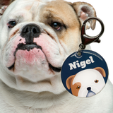 Bulldog | Best In Breed | Personalized Dog Tags by Blank Sheet