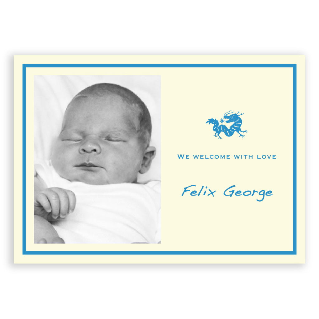 Year of the Dragon Baby | Birth Announcements by Blank Sheet