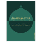 Christmas Ball | Holiday Cards and Christmas Cards by Blank Sheet