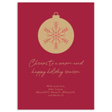Ornaments With Love | Holiday Cards and Christmas Cards by Blank Sheet