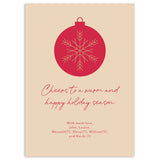 Ornaments With Love | Holiday Cards and Christmas Cards by Blank Sheet