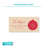 Ornaments With Love | Holiday Cards and Christmas Cards by Blank Sheet