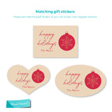 Ornaments With Love | Holiday Cards and Christmas Cards by Blank Sheet