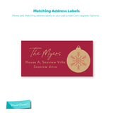 Ornaments With Love | Holiday Cards and Christmas Cards by Blank Sheet