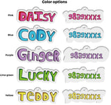 3D Handwriting | Personalized Pet ID Tags For Dogs & Cats | Blank Sheet