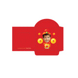 可愛利是封 | 可愛財神利是封 God of Fortune Red Packets 3.5"x3.5"