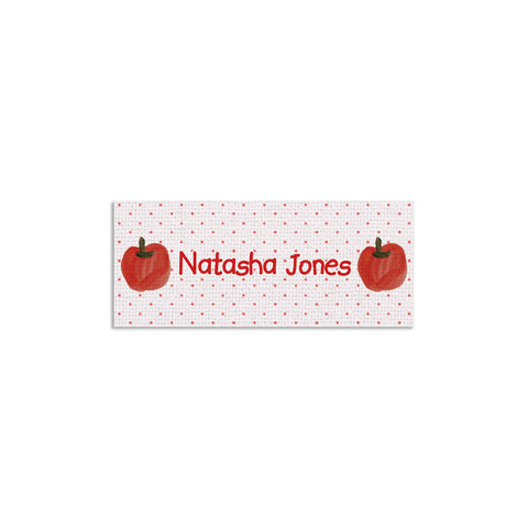 Fabric iron-on name labels 