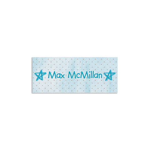 Fabric iron-on name labels 