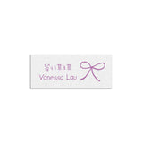 Fabric iron-on name labels 