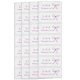 Fabric iron-on name labels 