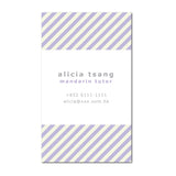 Classy Stripes Purple
