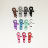 Pet ID Tag Upgrade | Baked Paint Metal Trigger Snap Hook and Bell
