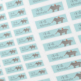 Classic name labels