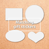 Matching gift stickers