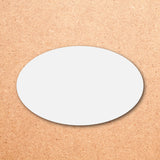 Oval gift sticker
