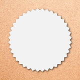 Zigzag gift sticker